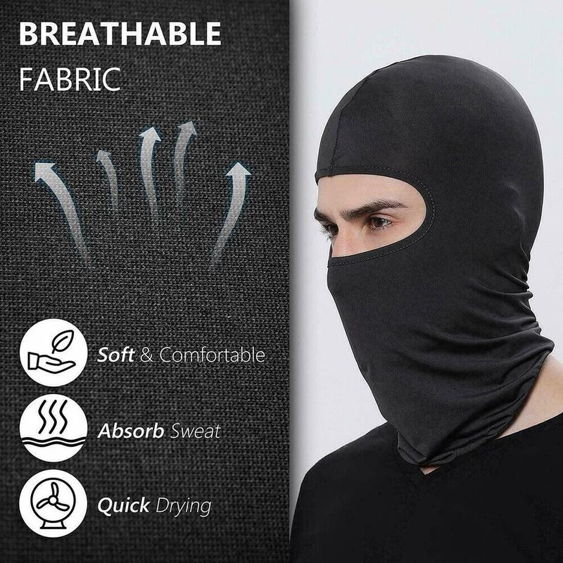 Balaclava Face Mask UV Protection Ski Sun Hood Tactical Thin Mask for Men Women