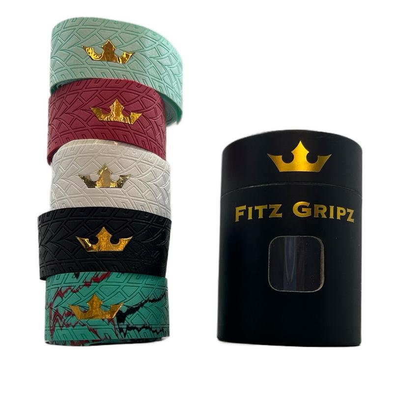 Bat Grip Tape Fitz Gripz 0.5mm Grip for Baseball Softball Bats- highest viscosity grip. *TWO GRIPS* per order Pro Feel gear