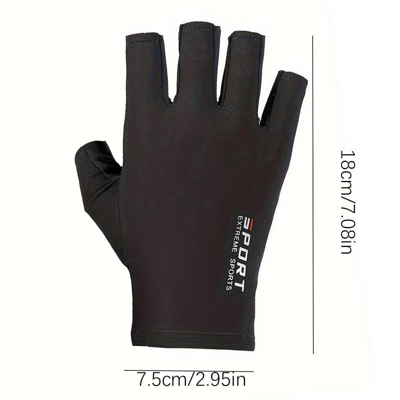 Christmas Fishing Gloves (1 Pair), Outdoor Sports Gloves, Non-slip Gloves for Cycling, Running, Climbing, Hiking, Cycling, Mountain Climbing, Skiing, Snowboarding, Biking, Motorcycling, Motorcycle Accessories