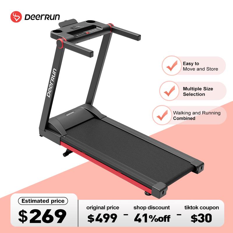 A1Pro Incline Smart Treadmill Pace 16km 3.5HP Professional Fitness Equipment with Incline,Handrail,Column Folding ,Treadmill with 350 LBS Weight Capacity for Home