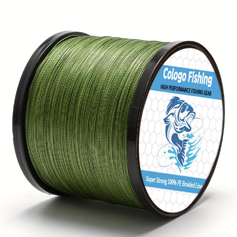 4-strand Multifilament Braided Fishing Line, 500m 1640ft Fishing Line, Strong Durable & Long-lasting Fishing Line, Fishing Tackle, Fishing Accessories for Summer Outdoor Fishing, Fishing Lures, Fishing Equipment, Christmas Gift