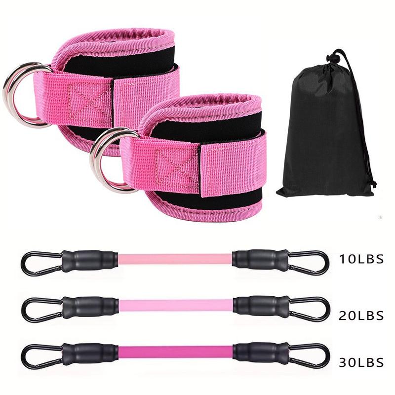 Ankle Resistance Bands with Cuffs, Glutes Workout Equipment,Ankle Bands for Working Out, Butt Exercise for Women Legs and Glutes