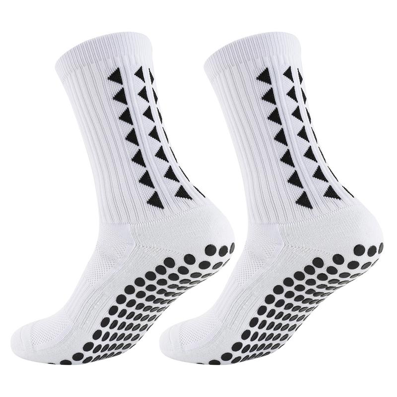 4 pieces of men's crew sports socks, non-slip shock absorption, comfortable and breathable sports socks, suitable for men's outdoor football, basketball training, running, outdoor activities