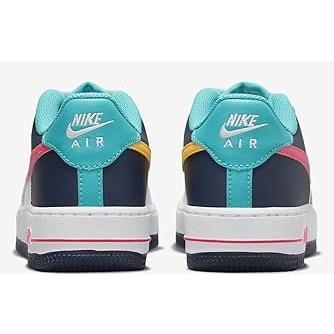 Nike Air Force 1 BG White Racer Pink-Thunder Blue (HF4793 100)