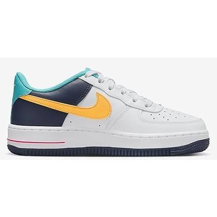 Nike Air Force 1 BG White Racer Pink-Thunder Blue (HF4793 100)