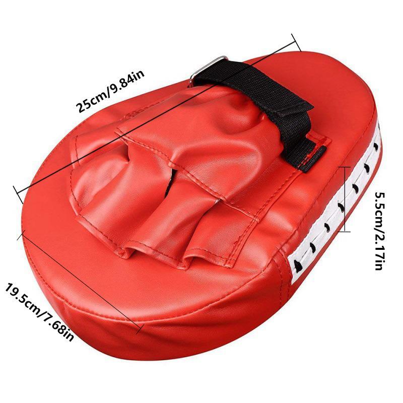 Boxing Training Hand Target (1 Count), PU Leather Boxing Hand Target, Martial Arts Training Reaction Training, Fitness Equipment For Home Gym