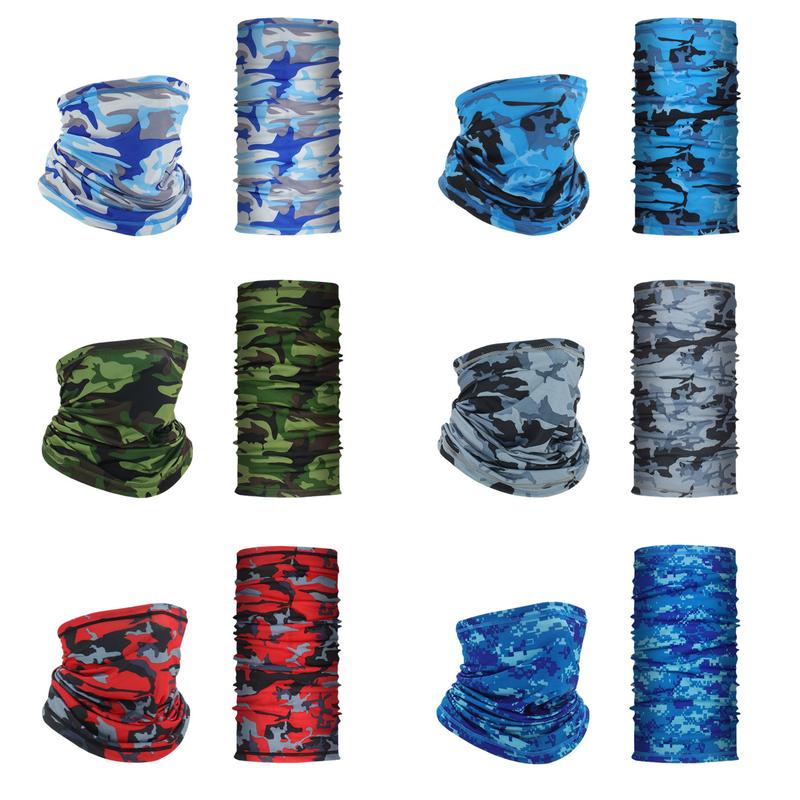 Multiple scarf Breathable cooling UV protection gaiter Sweat-absorbing sports Magic Bandana Ice Silk Cool Neck Head Cover for Men Women outdoors