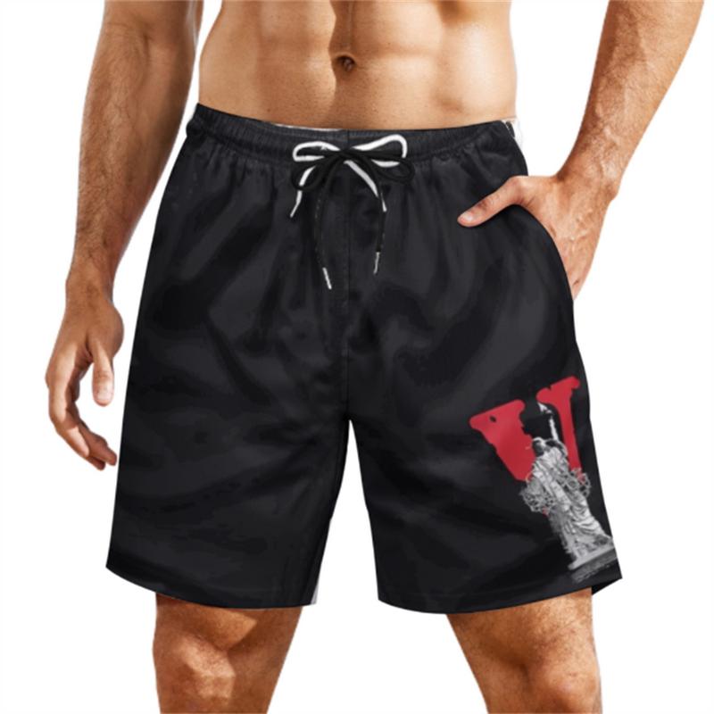 Big V Mens Swim Trunks Quick Dry Swim Shorts With Fashion V Design Beach Shorts For Youth Mens Womens