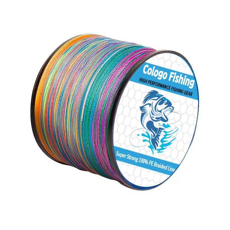 4-strand Multifilament Braided Fishing Line, 500m 1640ft Fishing Line, Strong Durable & Long-lasting Fishing Line, Fishing Tackle, Fishing Accessories for Summer Outdoor Fishing, Fishing Lures, Fishing Equipment, Christmas Gift