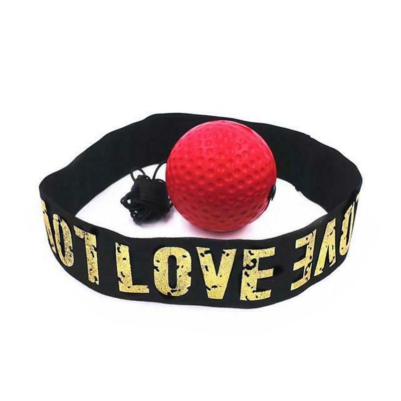 Boxing Reflex Speed Rubber Balls for Agility Reaction Training Sweatband Fitness