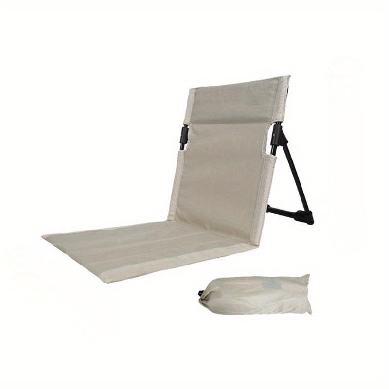 Portable Folding Chair, 1 Count Lightweight Folding Chair with Storage Bag, Outdoor Camping Chair, Fishing Chair, Camping Furniture for Outdoor