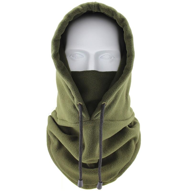 Winter Thermal Fleece Balaclava Scarf Ski Face Mask Neck Warmer Snood Hood Hat Windproof Cold Warm Riding Cap Sports Outdoor