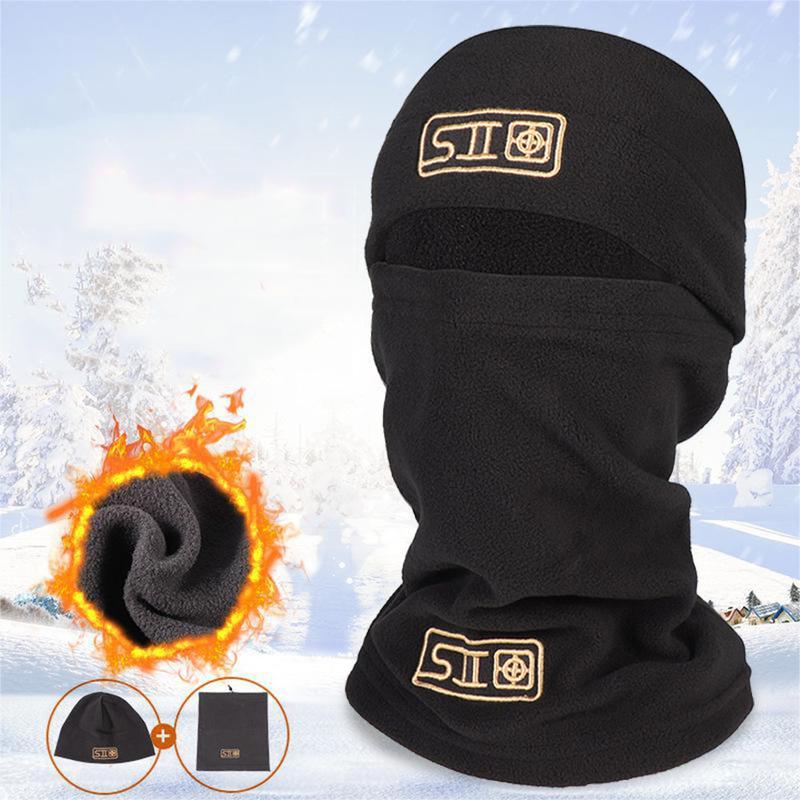 Winter Balaclava Ski Mask Hood Hats Polar Fleece Balaclava Windproof Face Mask Neck Warmer Men Warm Face Cover for Outdoor Cycling Skiing Accessories