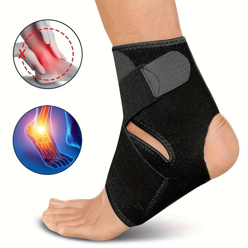 2pcs adjustable ankle support compression package, suitable for sports, running, basketball, volleyball - foot tendon support, used for anti sprain recovery - ankle support for women and men