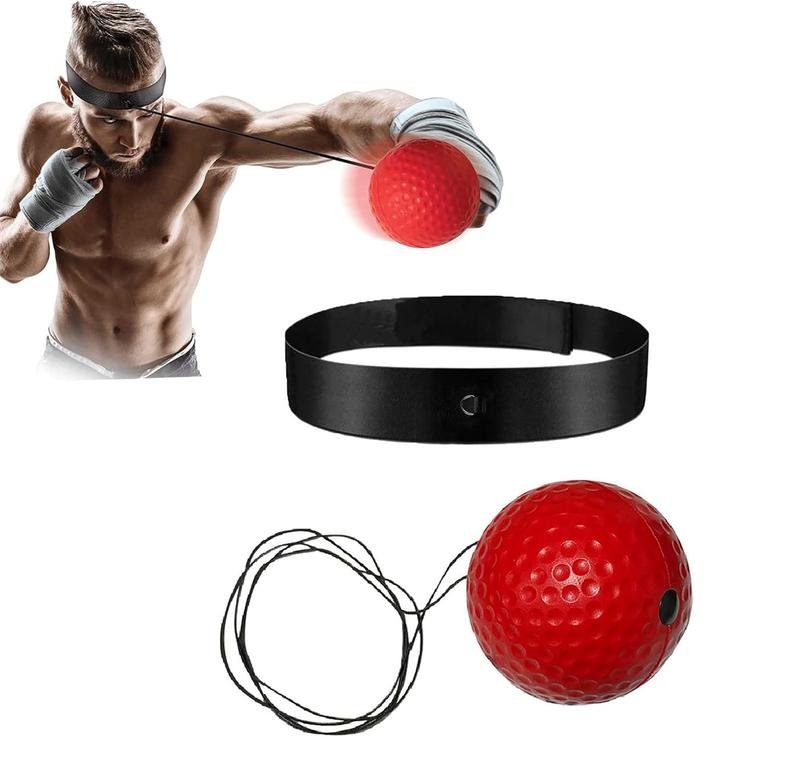 Boxing Reflex Ball Set Boxing Training Balls with Headband for Training at Home to Improve Speed and Hand Eye Coordination Boxing Game MMA Gear Punching Equipment for Kids