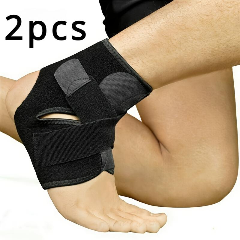 2pcs adjustable ankle support compression package, suitable for sports, running, basketball, volleyball - foot tendon support, used for anti sprain recovery - ankle support for women and men