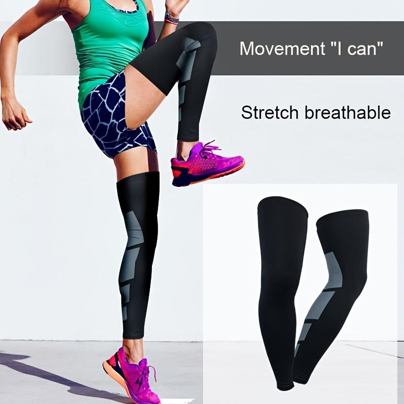 1pc Compression Knee Sleeve: Get the Support You Need for Sports with This Elastic Knee Brace!