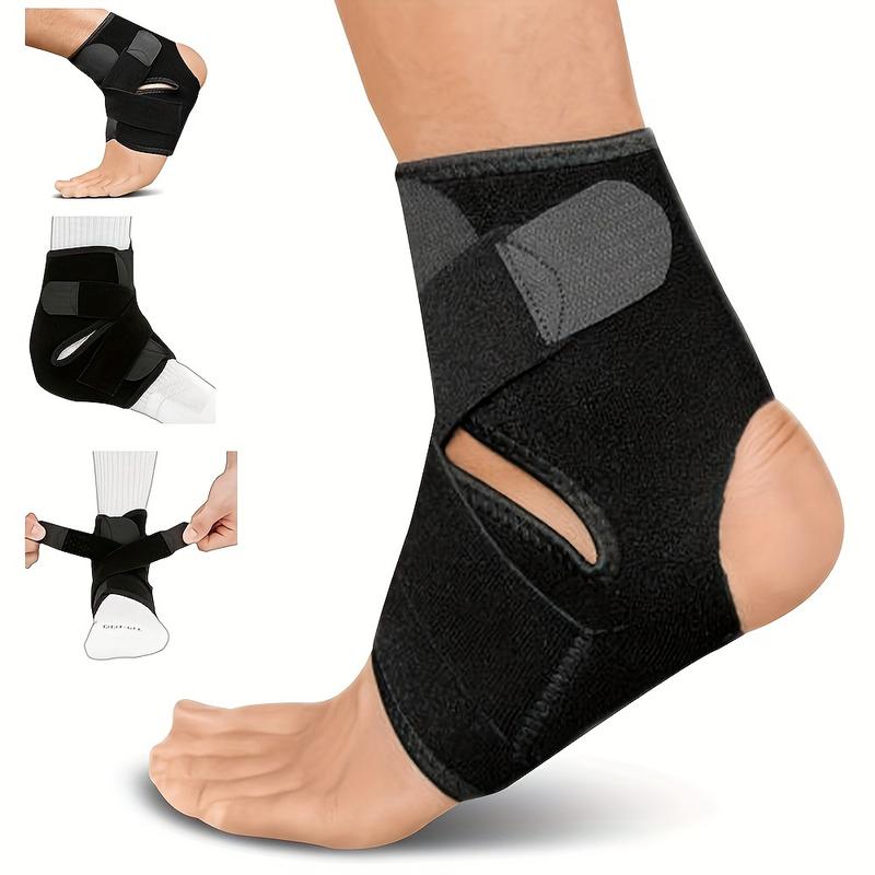 2pcs adjustable ankle support compression package, suitable for sports, running, basketball, volleyball - foot tendon support, used for anti sprain recovery - ankle support for women and men