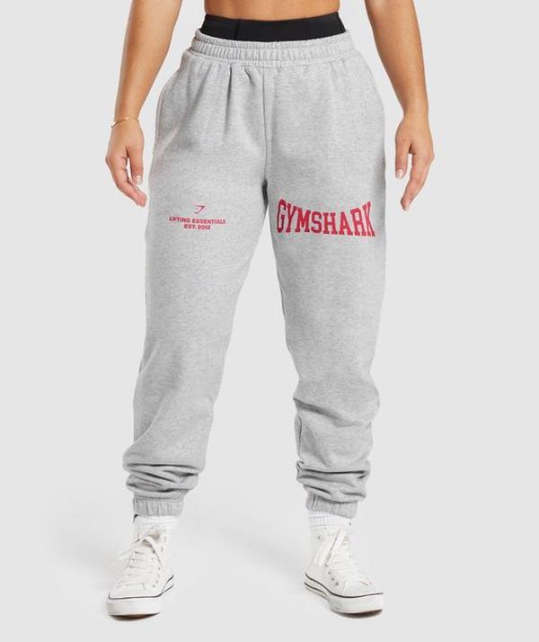 Gymshark Lifting Essentials Graphic Joggers, Western Sweat Pants, Unisex Sweatpants Trendy Sweatpant Athletics Jogger Sweats, Sport Sweatpants