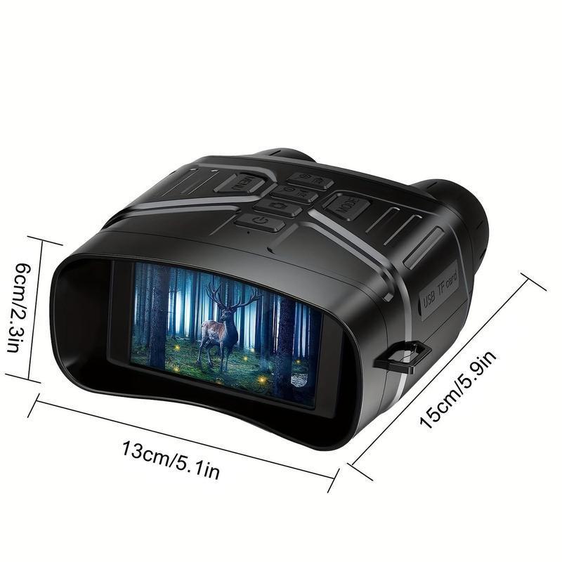 4K Night Vision Goggles for Summer, 1 PairNightVision Binoculars For Adults, CameraSecurity,Outdoor Camping 3 In 1 Large ScreenBinoculars,USB Rechargeable Lithium BatteryFieldObservation Goggles