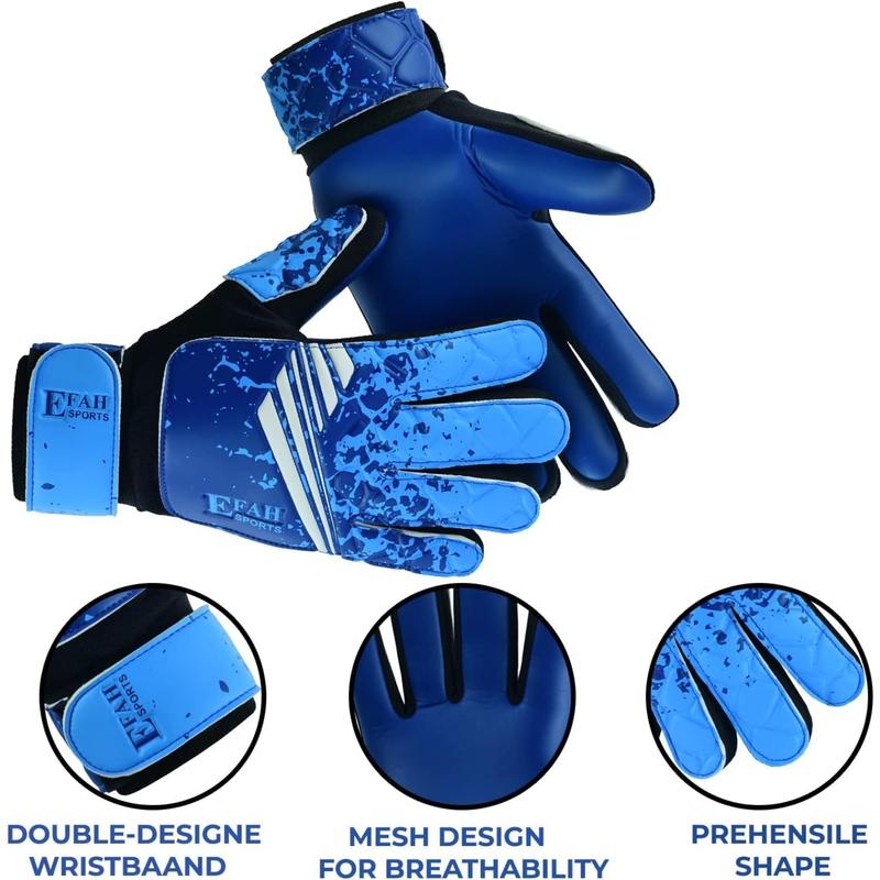 Soccer Goalkeeper Gloves for Kids Boys Children Youth Football Goalie Gloves with Strong Grips