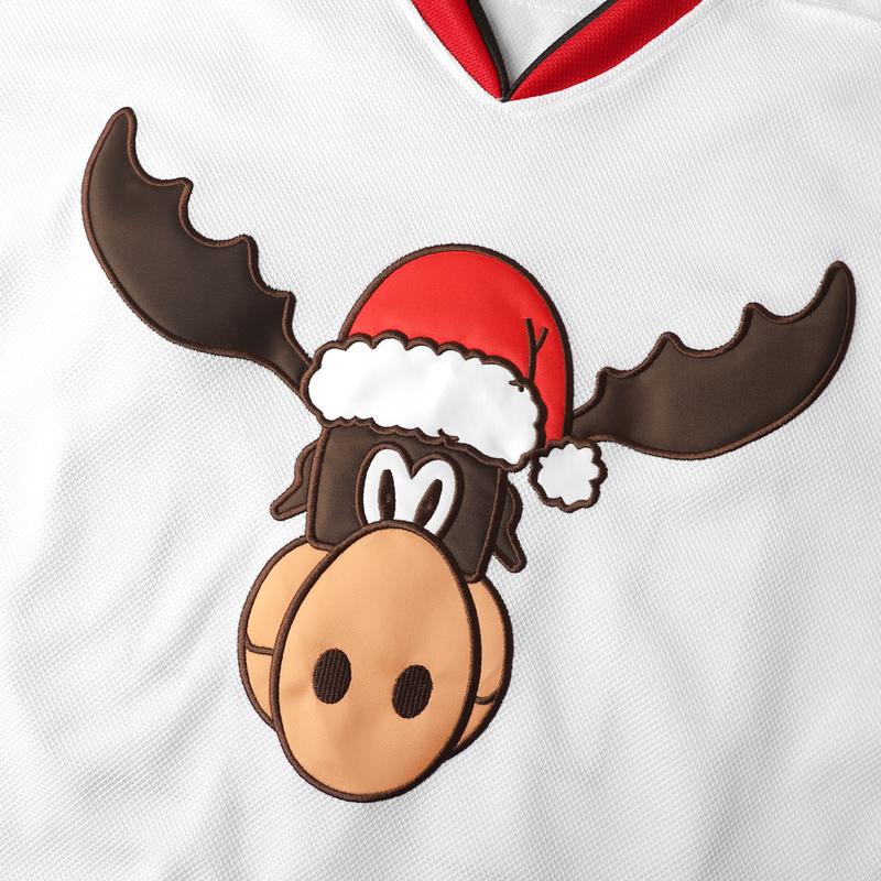 [Christmas gift] Phoneutrix Clark #00 Griswold Movie Hockey Jerseys X-Mas Christmas Vacation Mens Jersey White Stitched