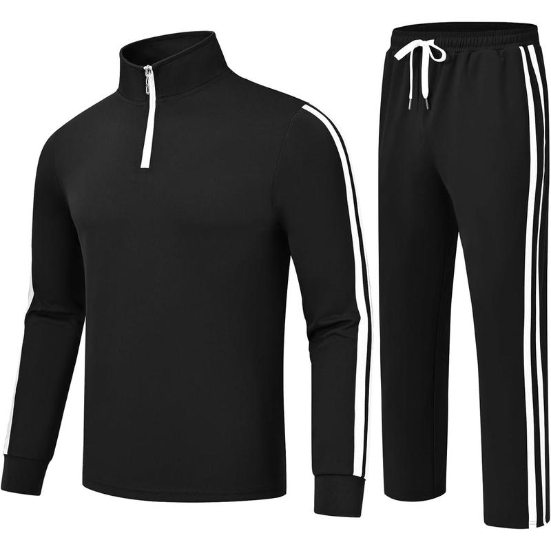 Men's Tracksuits 2 Piece Outfits Full Zip Sports Sweatsuit Jogging Suits