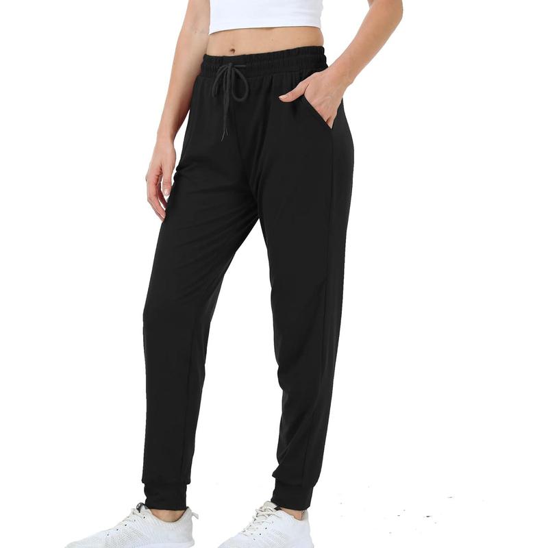 4 count Women's Lightweight Sweatpants with Pockets for Running Yoga Workout