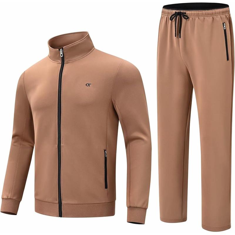 Men's Tracksuits 2 Piece Outfits Full Zip Sports Sweatsuit Jogging Suits