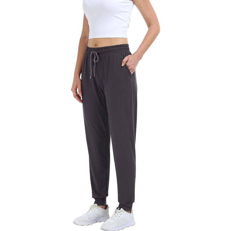 4 count Women's Lightweight Sweatpants with Pockets for Running Yoga Workout