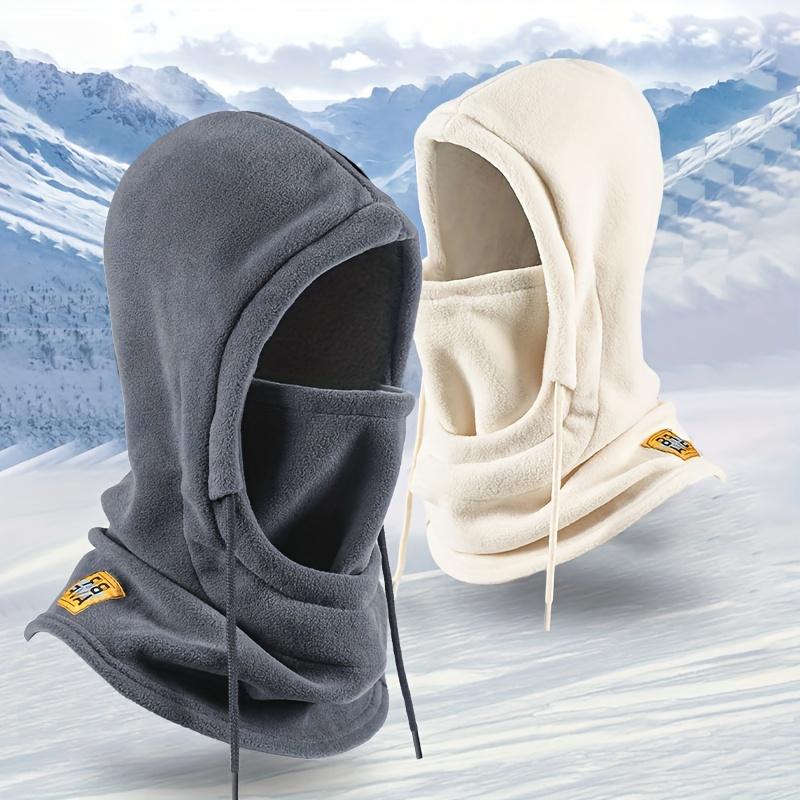  1pc Thermal Winter Cycling Balaclava Mask for Men and Women - Ultimate Windproof and Warm Headgear with Hidden Nose Bridge for Cold Weather Riding, Skiing, and Outdoor Activities