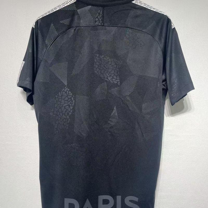 1718 Paris Champions League two guest black No. 10 Neymar the same short-sleeved football suit customized Paris jersey