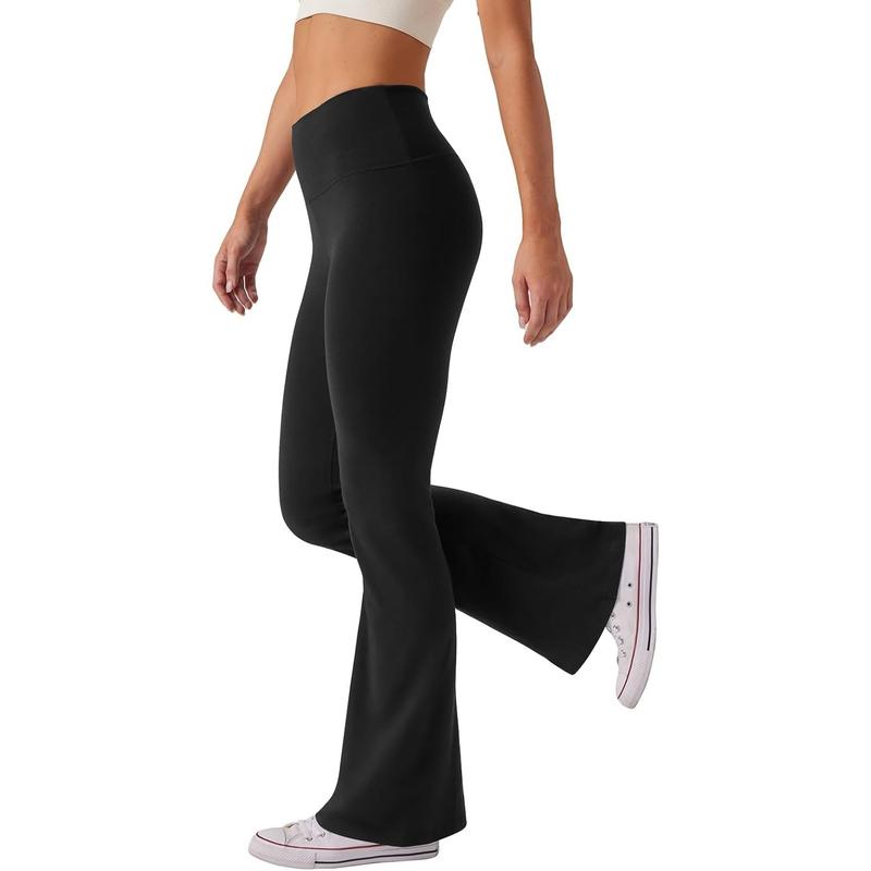 JEKAOYI Women's High Waist Tummy Control Bootcut Yoga Pants Workout Flare Leggings