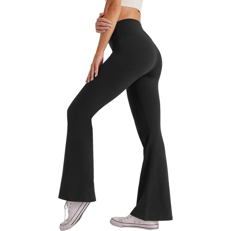 JEKAOYI Women's High Waist Tummy Control Bootcut Yoga Pants Workout Flare Leggings