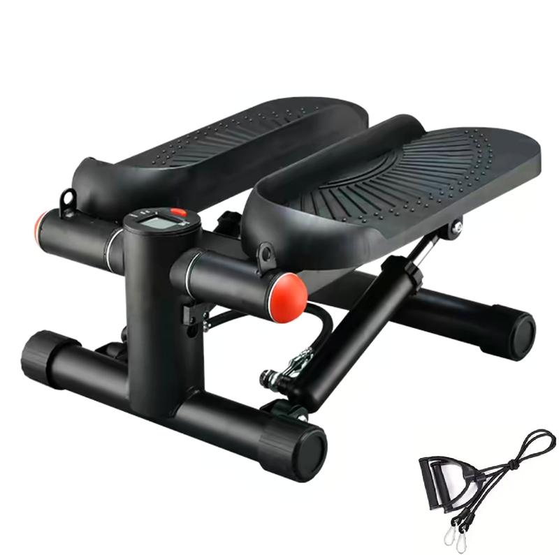 Mini Stepper for Exercise with band, Mini Stepper with 300lb loading capacity, 2024 New Stepping Machine, Updated Mini Stepper