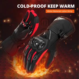 Motorcycle Gloves Waterproof Windproof Full Finger Moto Motorbike Riding Gloves Touch Screen Moto Motocross Gloves Winter