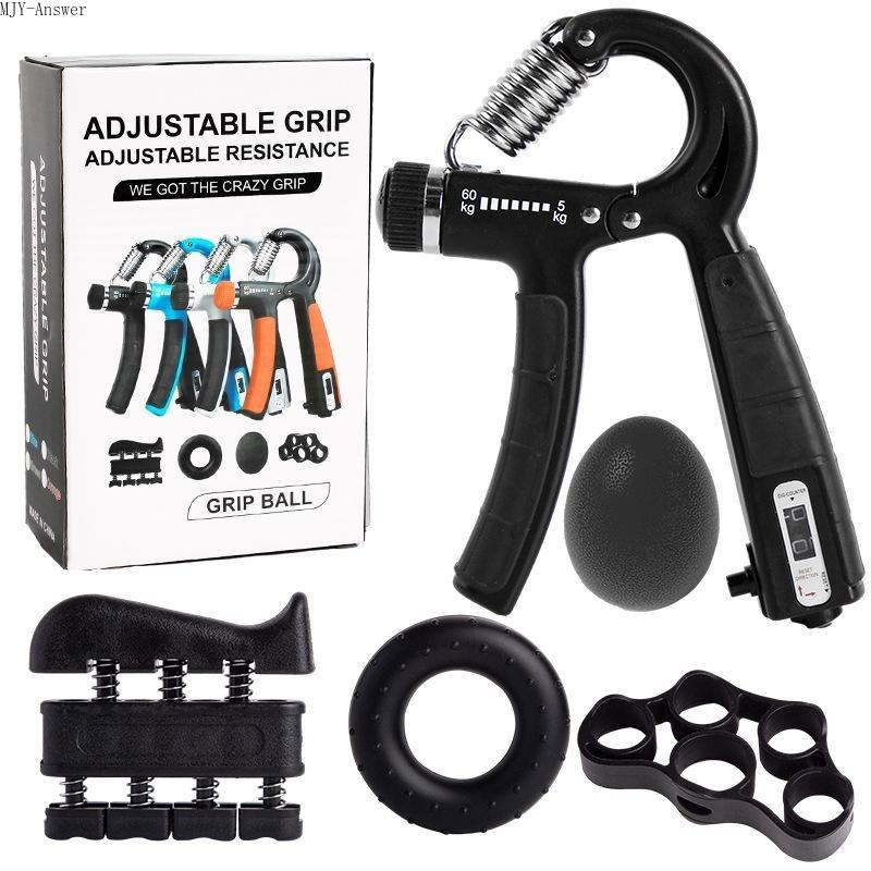 Arm Grip Pro Strengthener - For fitness buffs. Home, office, outdoors. Handheld, firm grip for arm strength. 10-130 lb forearm exerciser