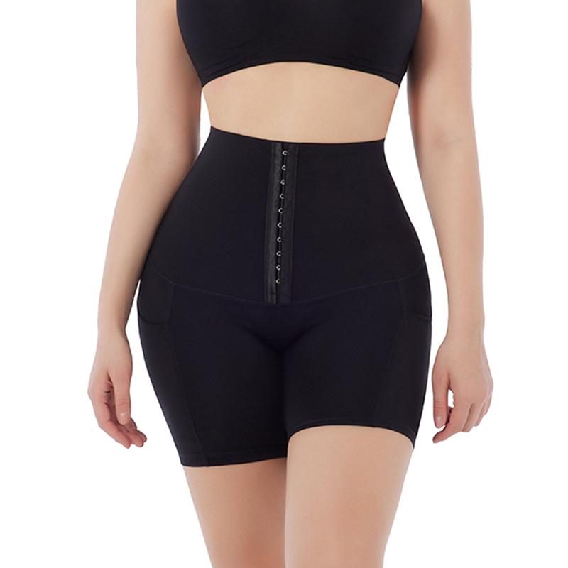 FeelinGirl Waist Trainer Shorts for Women High Waist Yoga Butt Lifter Thigh Slimmer day