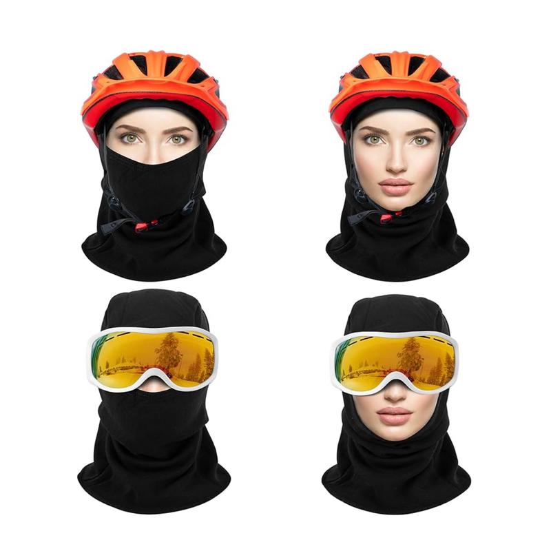 2 Pack Thermal Cap 3-in-1 Men's & Women's Winter Warm Cold, Motorcycle Mask, Ski Mask,Winter Essentials