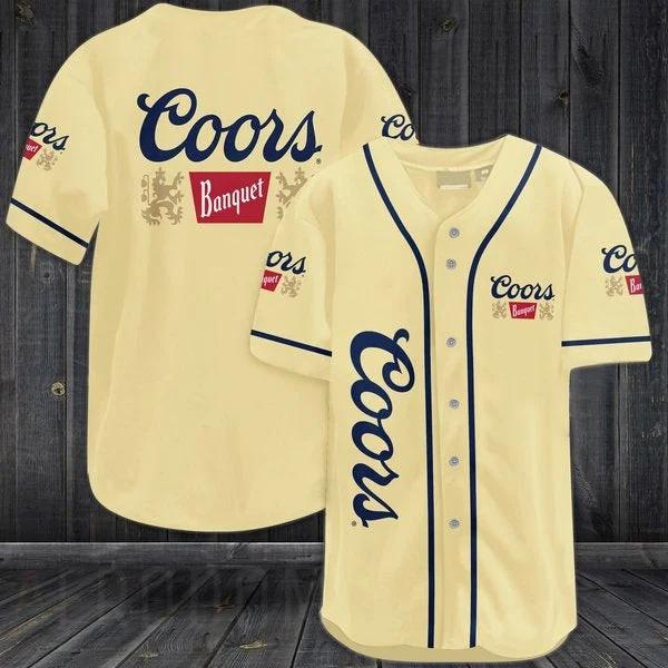 Coors Banquet Baseball Jersey, Coors Banquet Shirt, Coors Banquet Jersey Shirt,  Beer Lover Jersey For Men And Women