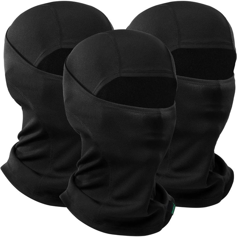 Balaclava Ski Mask 3 Pieces Full Face Cover for Men and Women Breathable Full Face Mask for Skiing Outdoor Sports