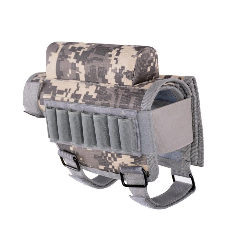 New Fashion New Army Camouflage Outdoor off-Road Cs Tactical Accessories Bag Pad Chin Support Bag Outdoor Sports Equipment Hot Motion