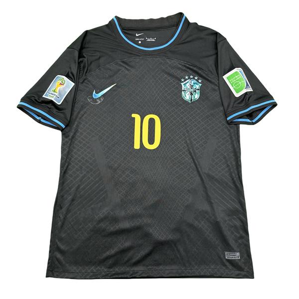 NIKE 2014 Brazil Jersey 10 NeymarJr Short Sleeve Soccer Jerseys