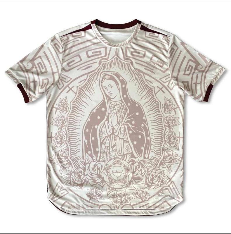 MEXICO GUADALUPE COPA JERSEY 0FF WHITE, Gift For Him And Her