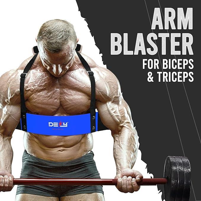 DEFY Bicep Arm Blaster- Arm Blaster for Biceps & Triceps, Workout Bicep Curl Blaster, DEFY Bicep Isolator Arm Blaster- Arm Blaster for Biceps & Triceps Men and Women, Bicep Curl Blaster - Available in Different Colors