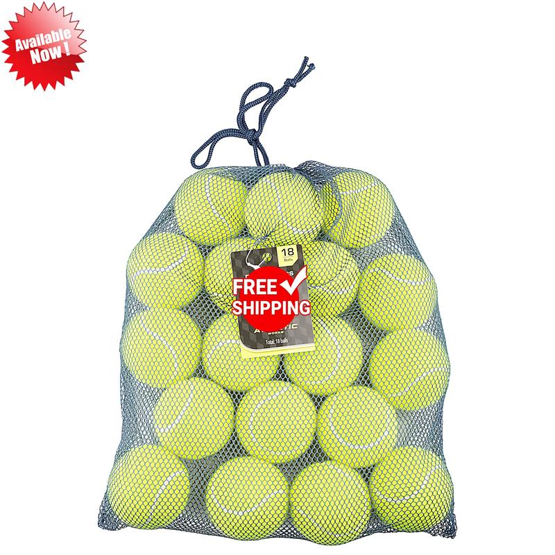 A.t.h.l.e.t.i.c..W.o.r.k.s Pressureless Tennis Balls (18 Balls)