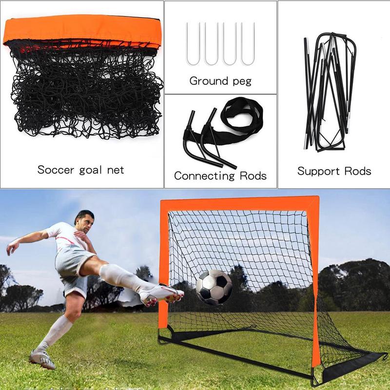 Portable Soccer Goal, 1 Set Pop Up Soccer Goal, Football Goal for Backyard, Indoor and Outdoor, Football Accessories