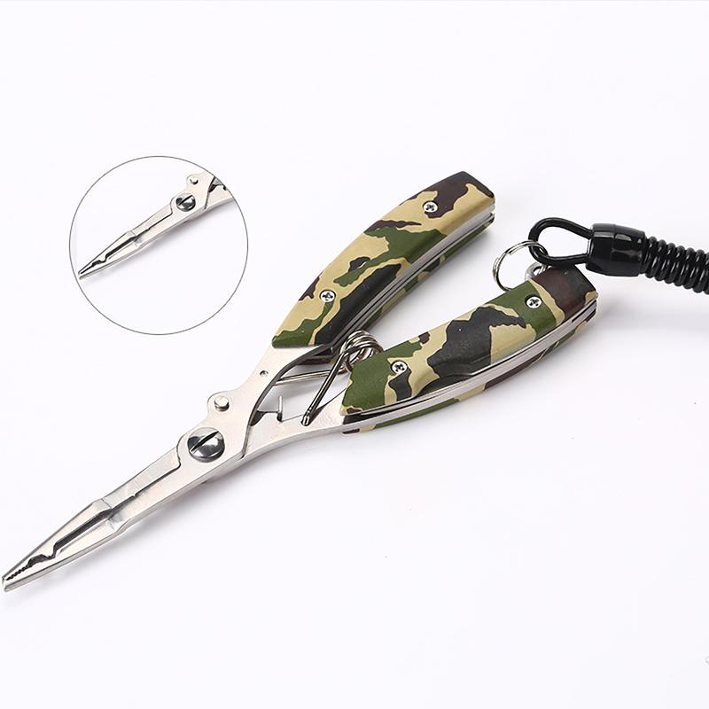 Fishing Pliers - Upgraded Multi-Function Hook Remover with Freebie Fish Lip Gripper Split Ring Pliers for Fly Fishing Ice Fishing