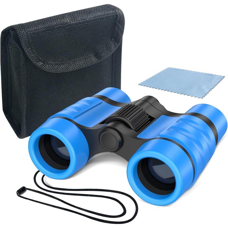 ESSENSON Binoculars for Kids Toys Gifts for Age 3, 4, 5, 6, 7, 8, 9, 10+ Years Old Boys Girls Kids Telescope Outdoor Toys for Sports and Outside Play, Bird Watching, Birthday Presents(Blue)