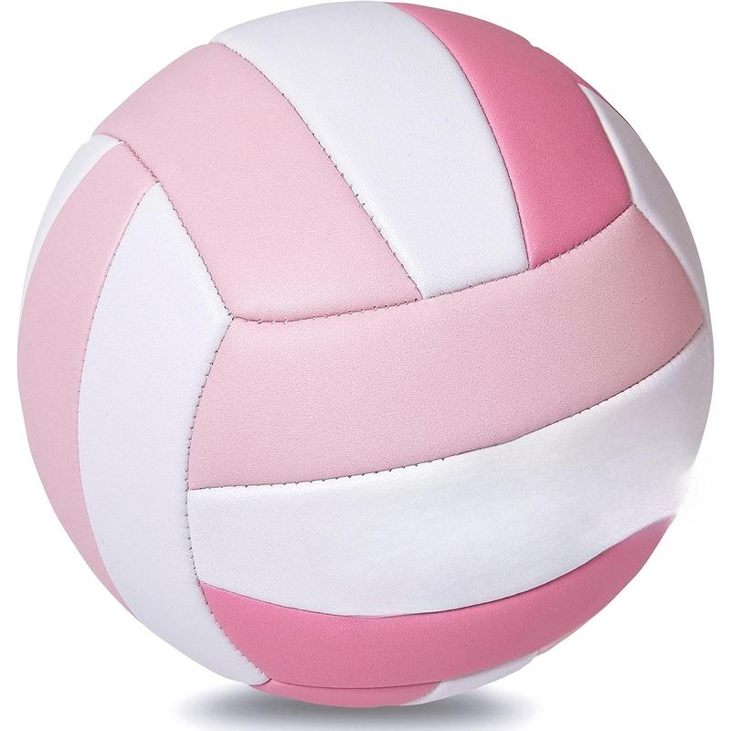 Soft Touch Volleyball Ball Gifts for Teen Girls  Youth Team Beginners Durable Volleyballs for Outdoor Indoor Beach Pool Water Play Official Size 5  Practice Volley Ball